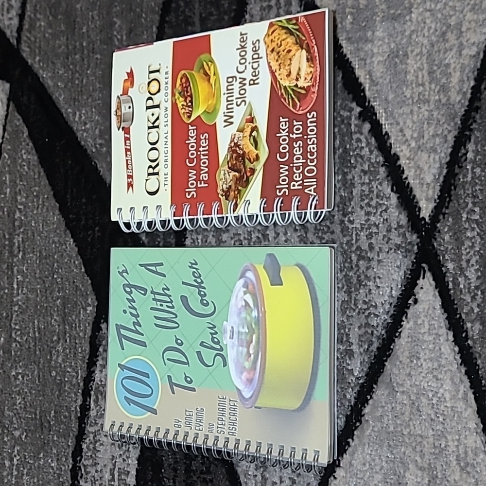 CROCKPOT SLOW COOKER RECIPES TWO COOKBOOKS BUNDLE